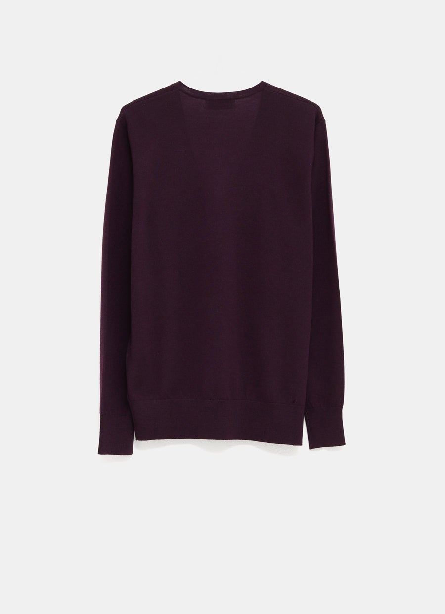 Jersey con cuello de pico