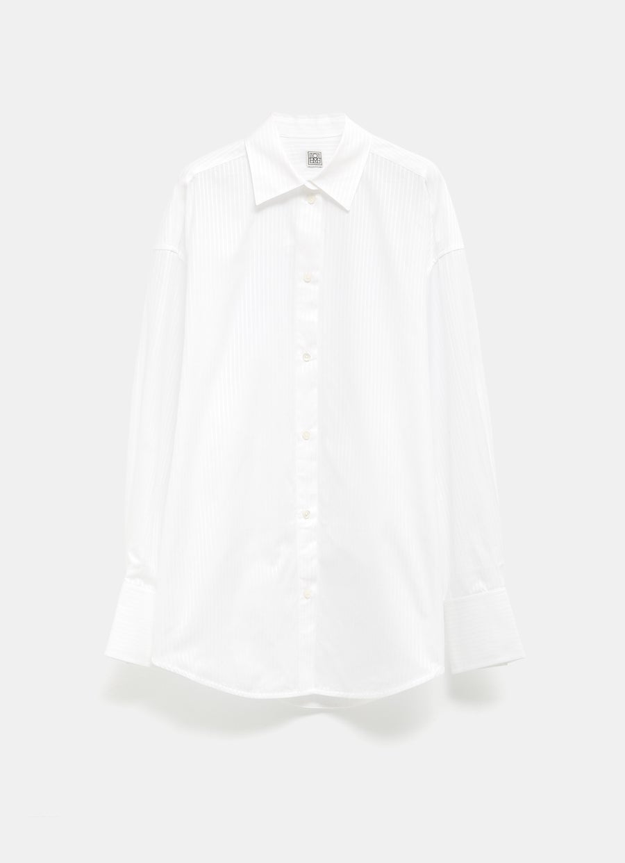 Camisa oversize a rayas