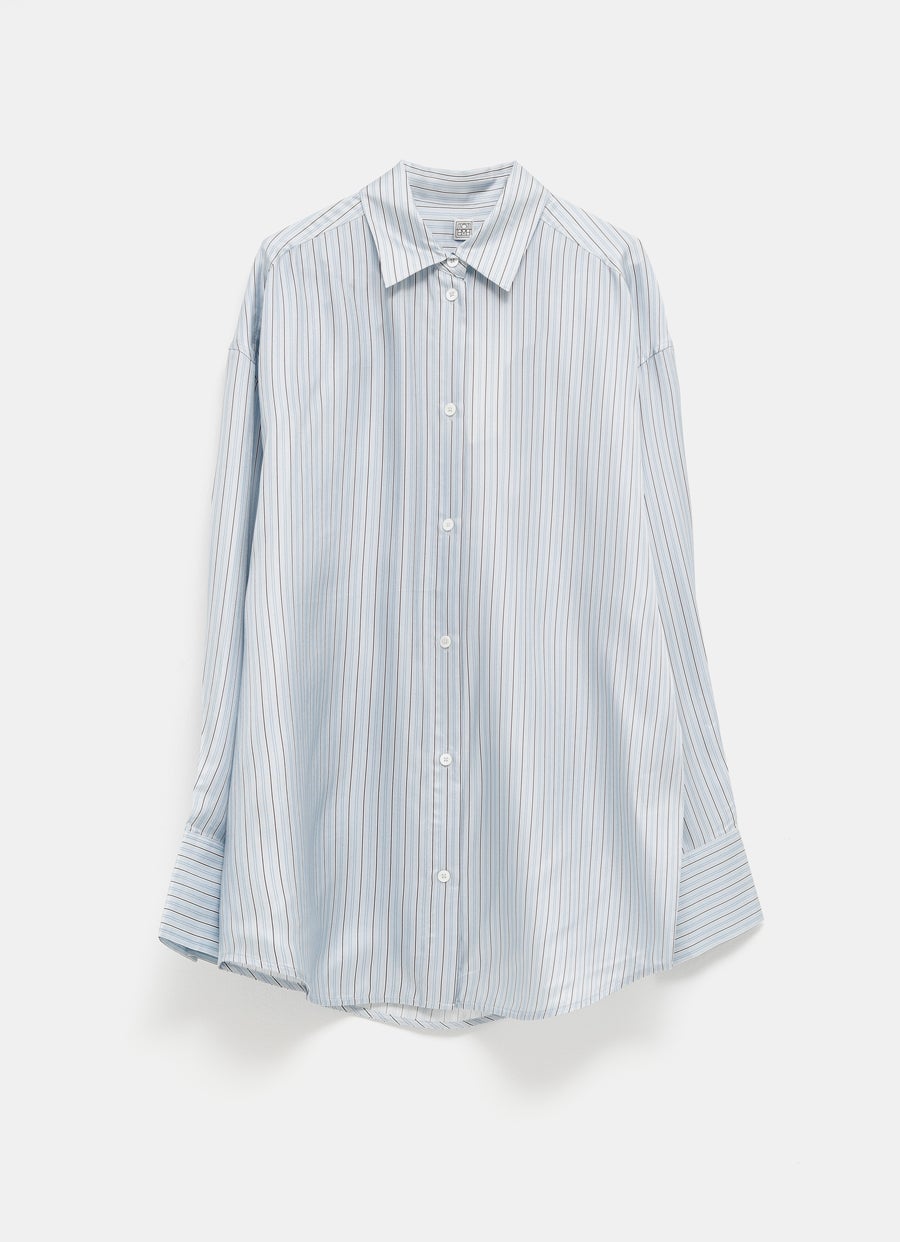 Camisa oversize a rayas