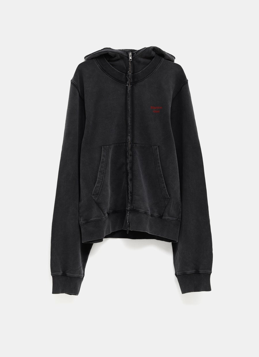 Sudadera con cremallera y capucha