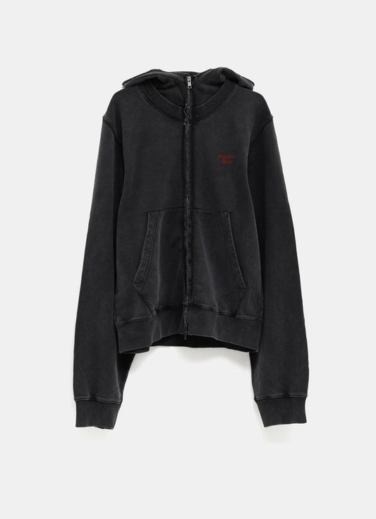 Sudadera con cremallera y capucha