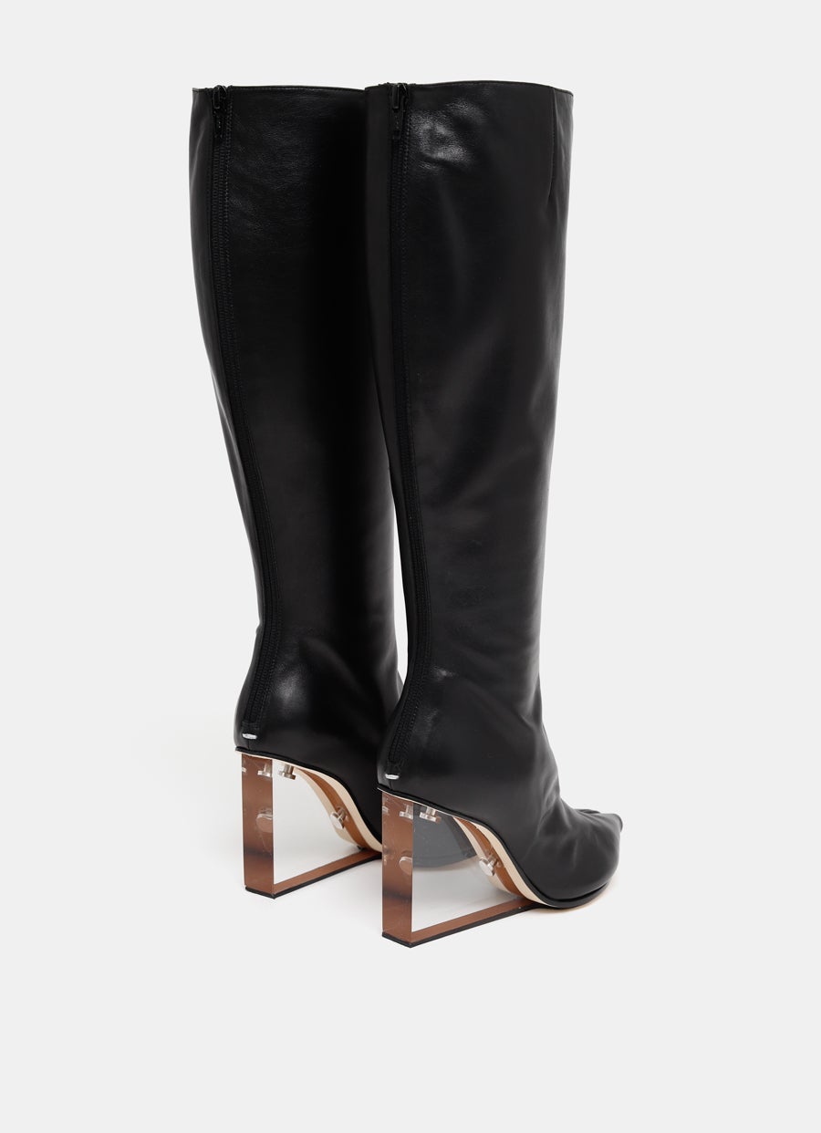 Bota larga Tabi Claw Plexi