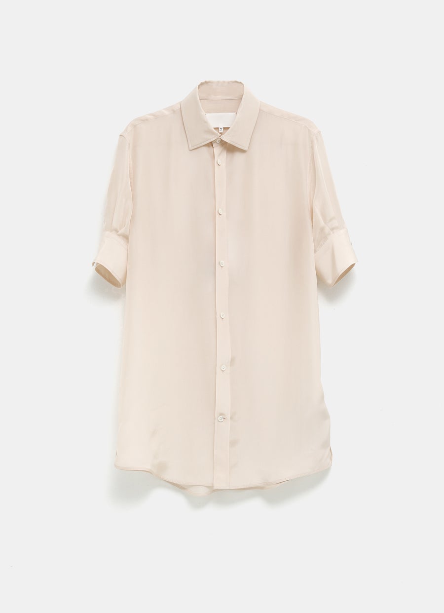 Camisa de seda para hombre