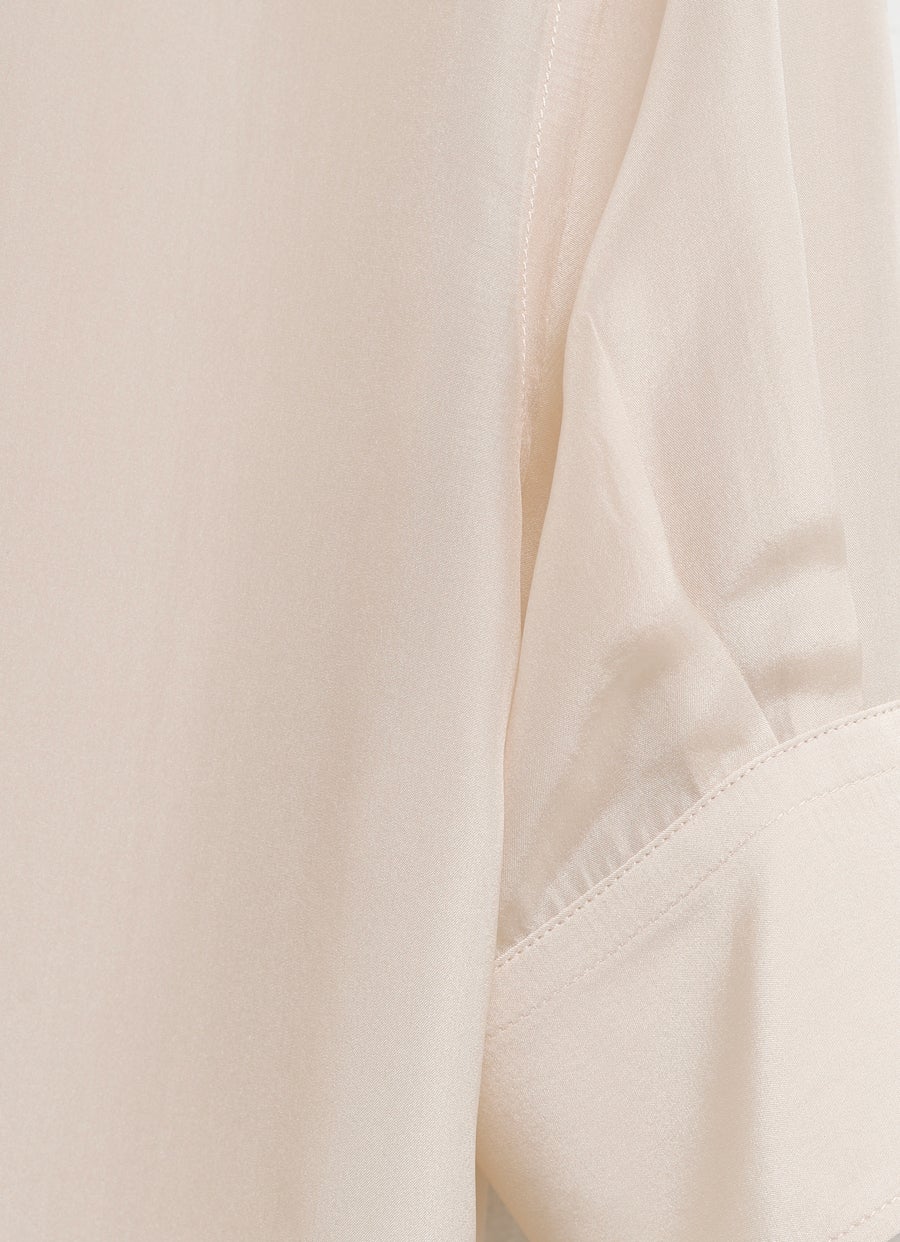 Camisa de seda para hombre
