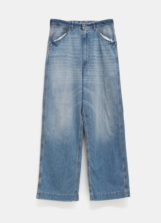 Vaqueros de pernera ancha para mujer