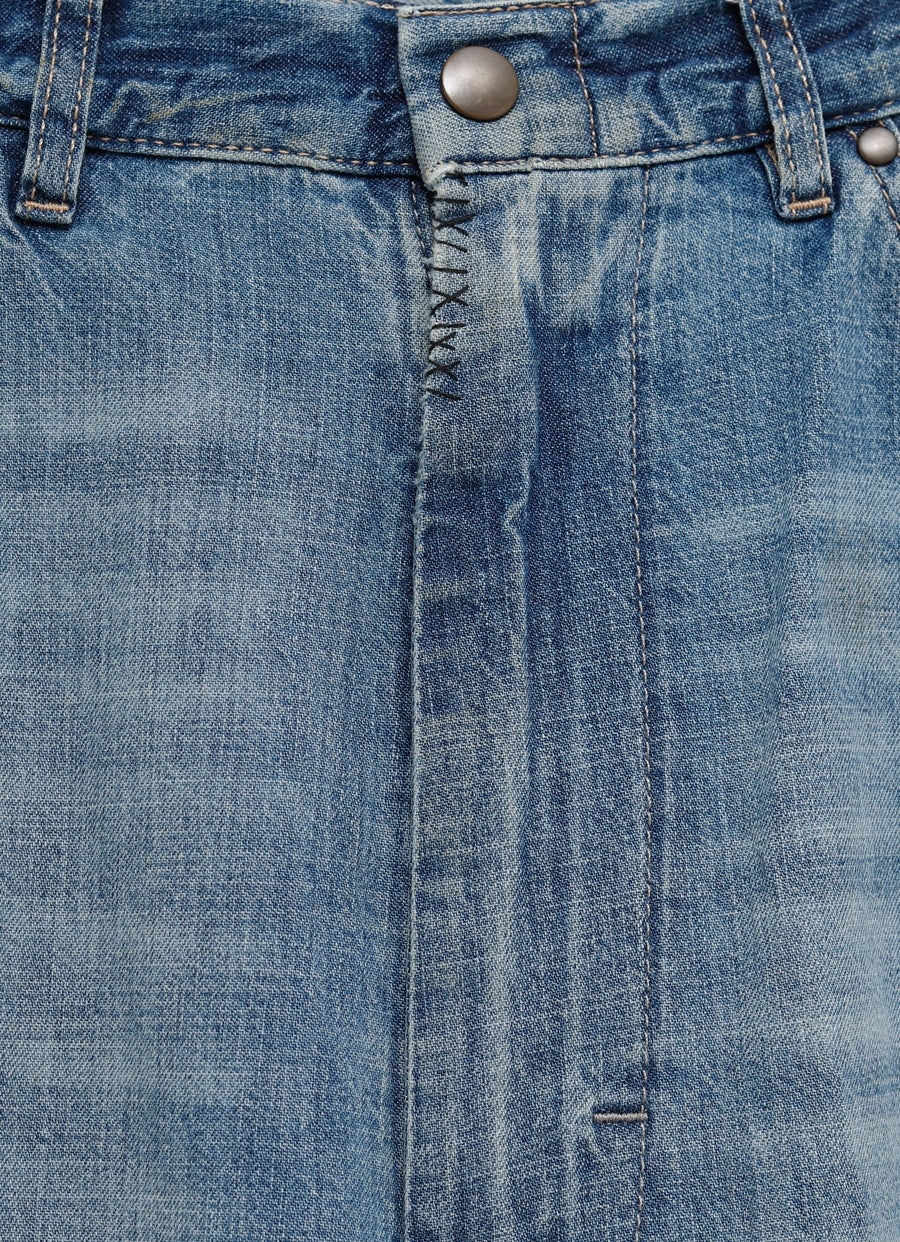 Vaqueros de pernera ancha para mujer