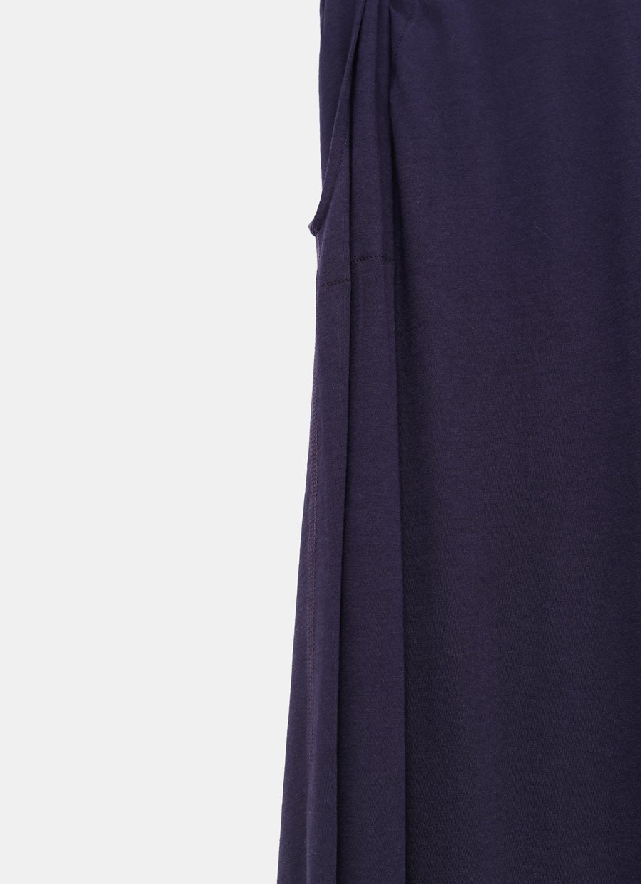 Vestido camiseta sin mangas