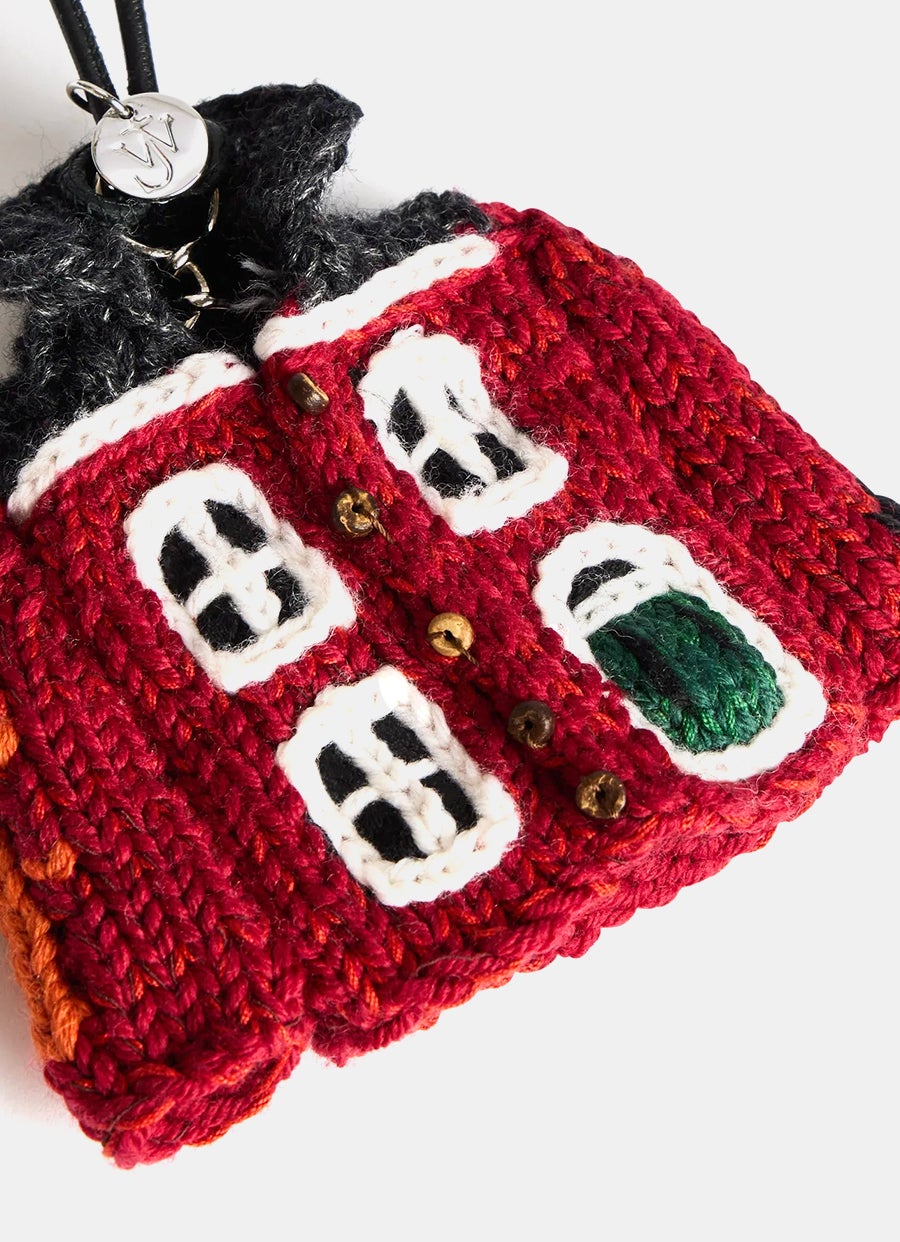 Charm cárdigan casita de punto