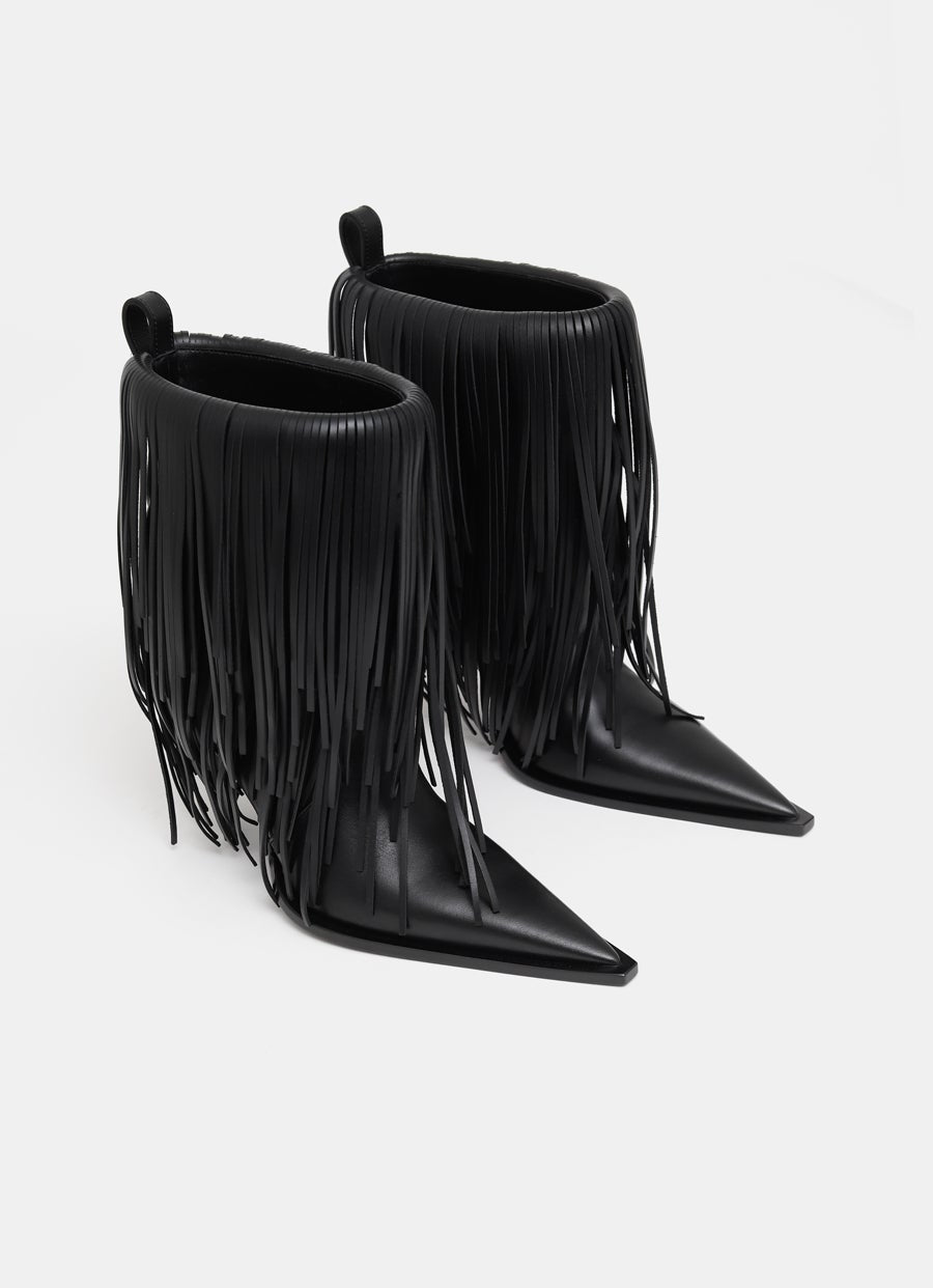 Botín Avenue Fringe 90mm para mujer