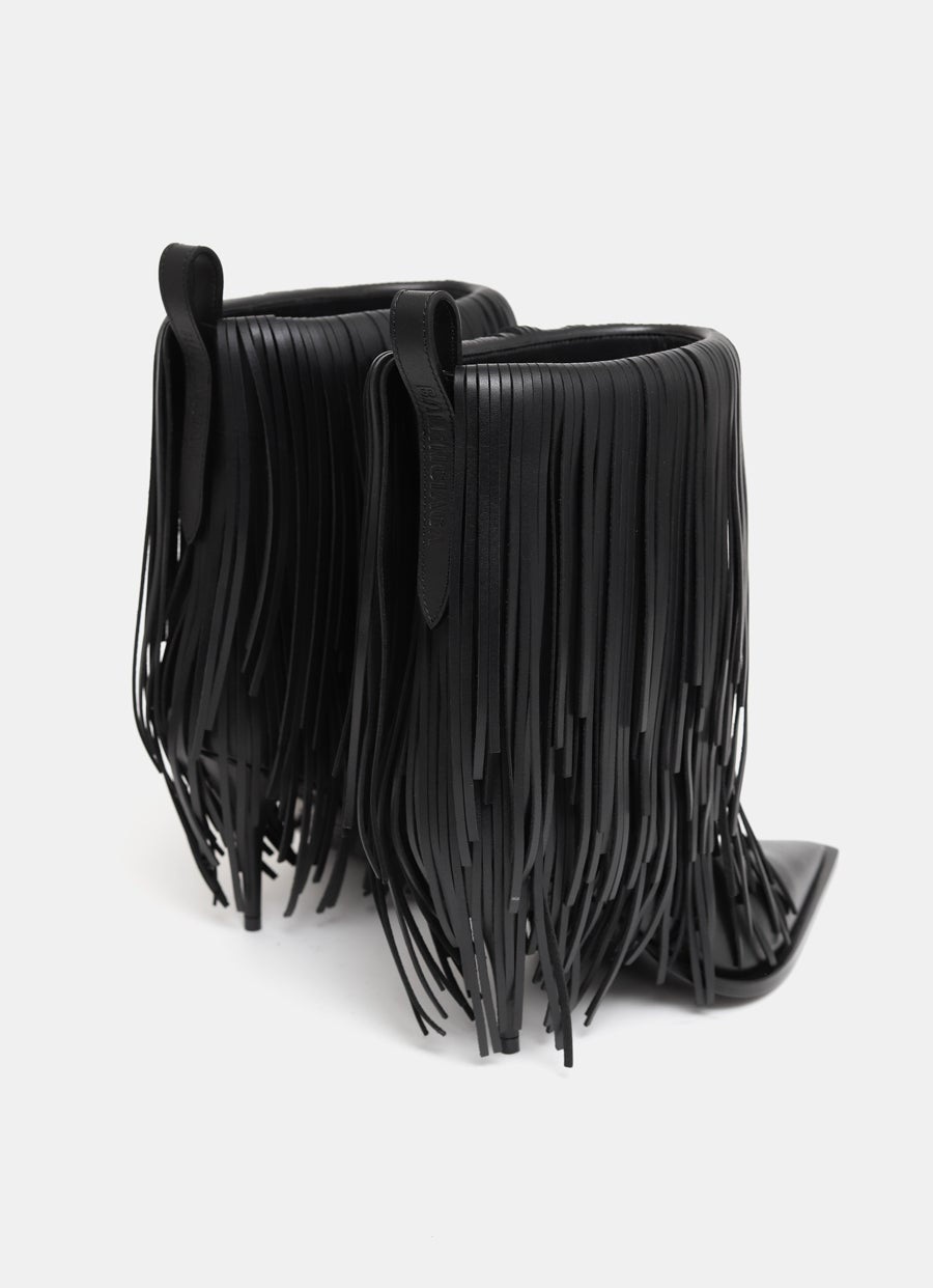 Botín Avenue Fringe 90mm para mujer