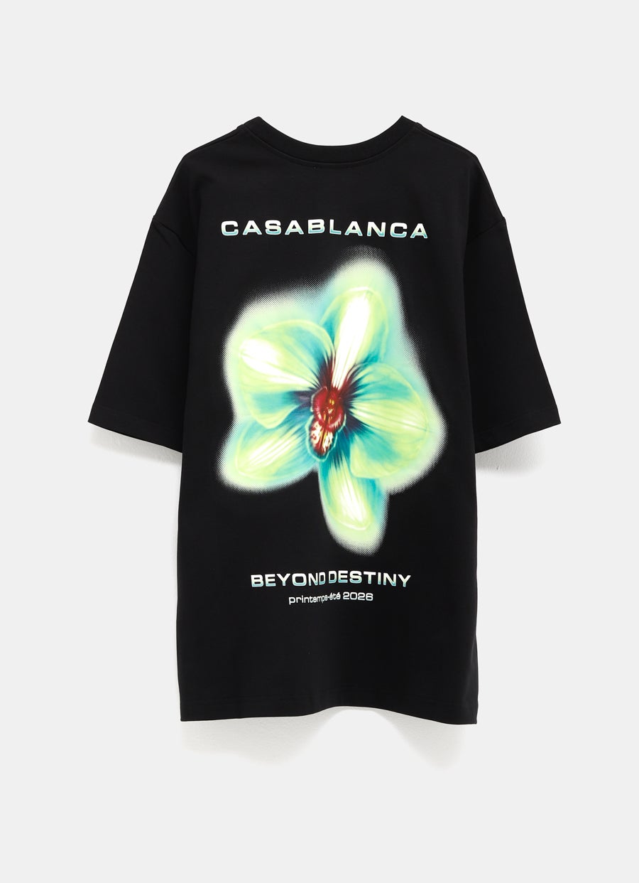 Camiseta Glitch Orchid