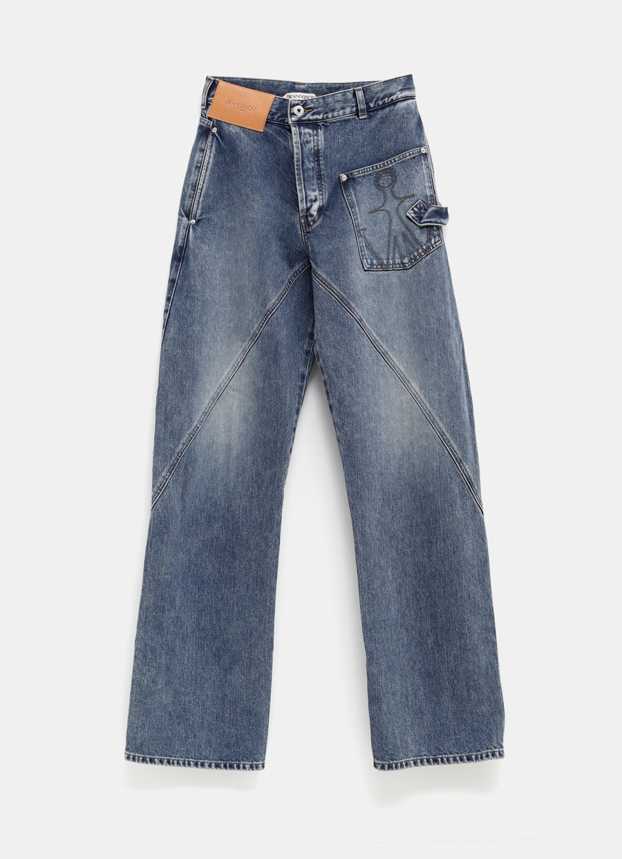 Pantalón vaquero Twisted Workwear para hombre