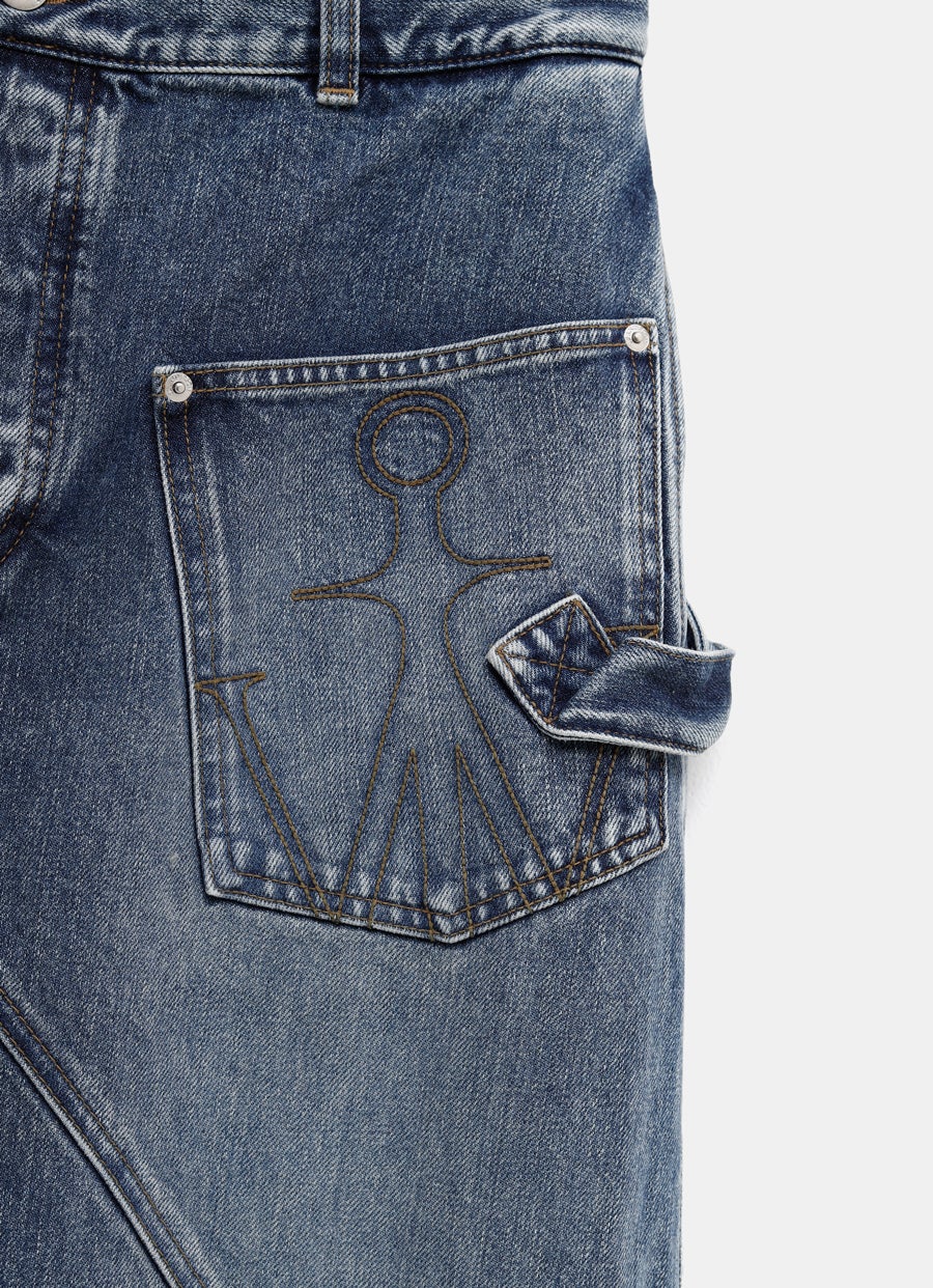 Pantalón vaquero Twisted Workwear para hombre