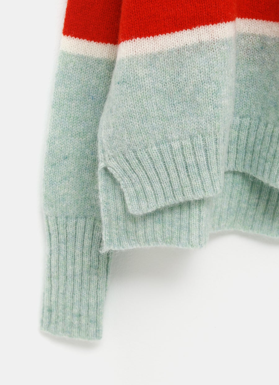 Jersey con franjas para hombre