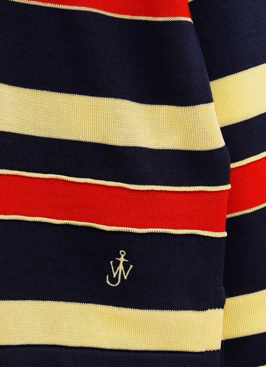 Polo de rugby a rayas para hombre