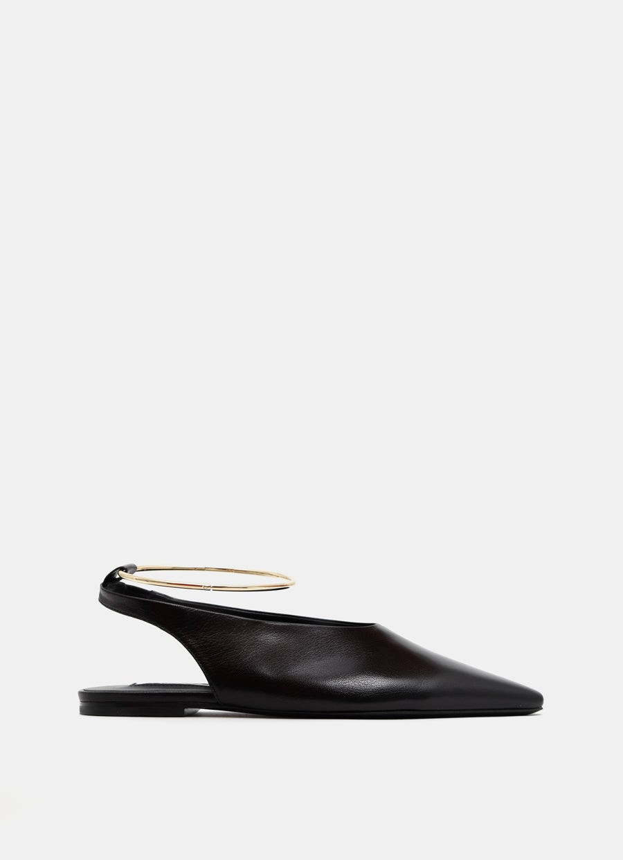 Mules de tacón bajo