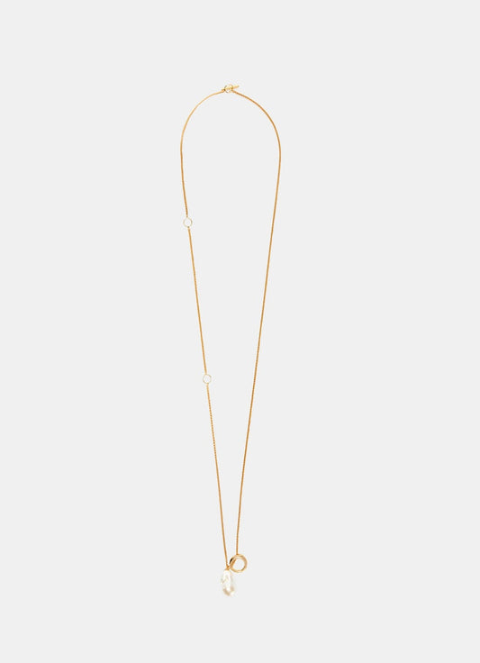 Cadena con colgante de perla