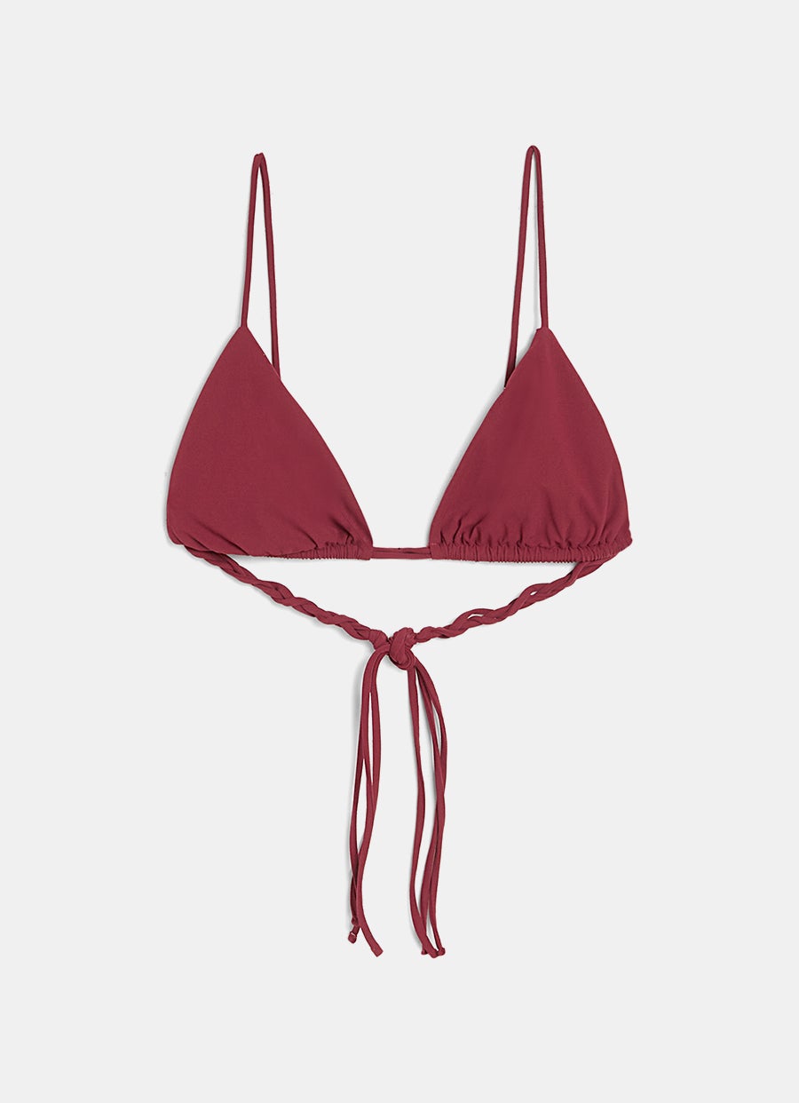 Top de bikini triangular