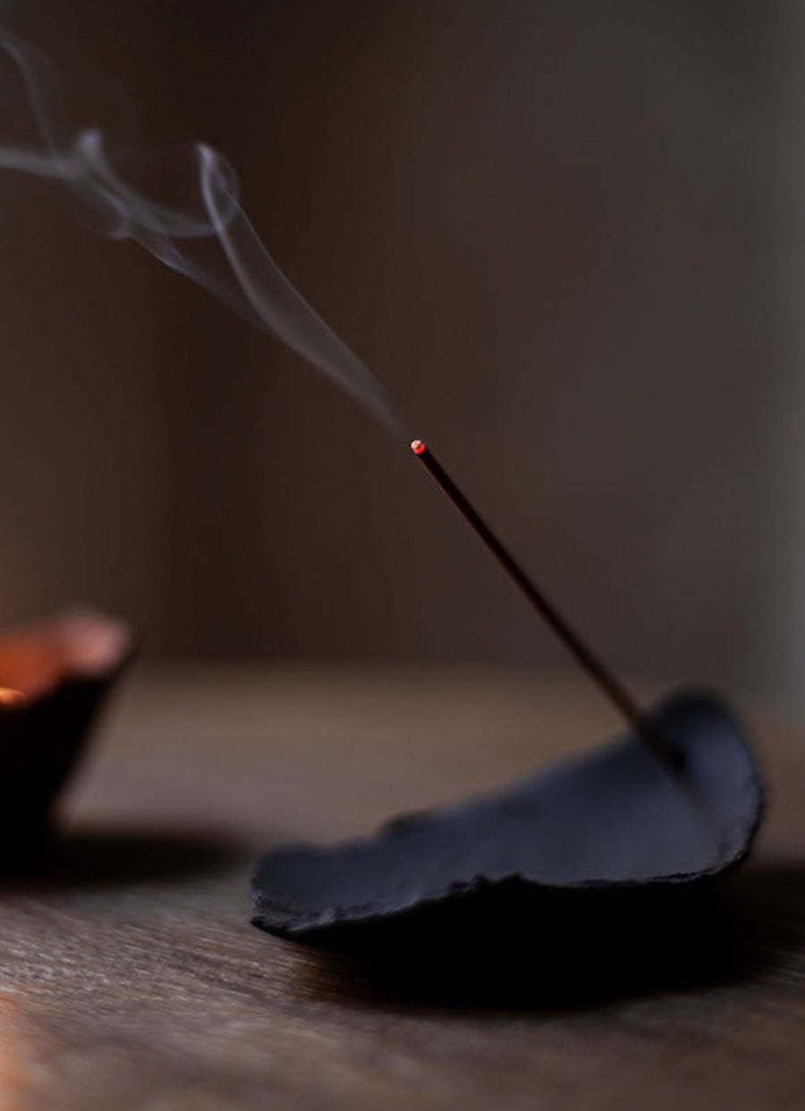 Bandeja cerámica porta incienso