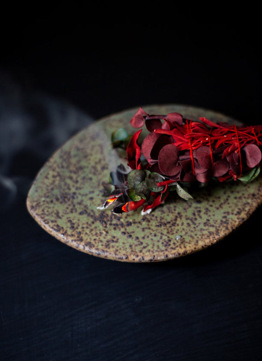 Ramillete de eucalipto, cedro y resina de drago