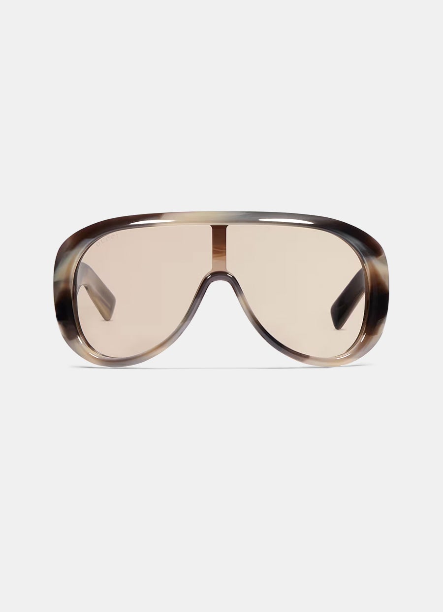 Gafas de sol con montura rectangular