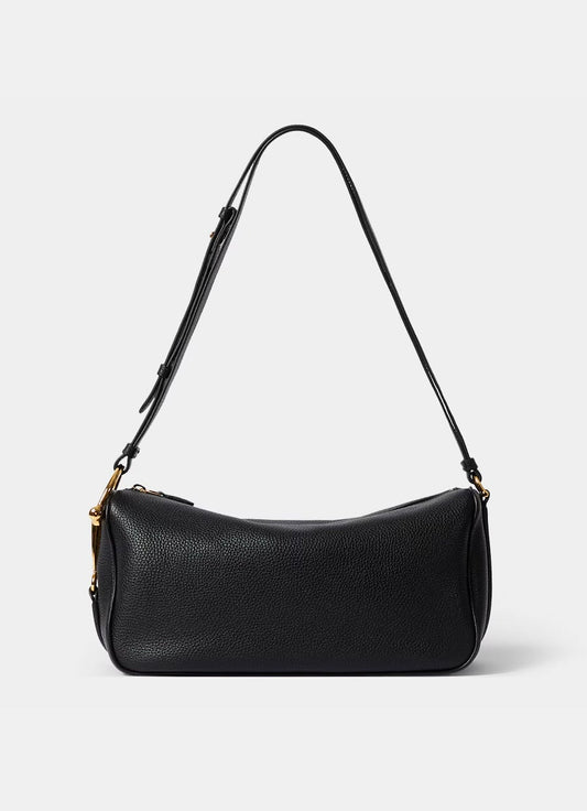 Bolso de hombro Half Horsebit mediano