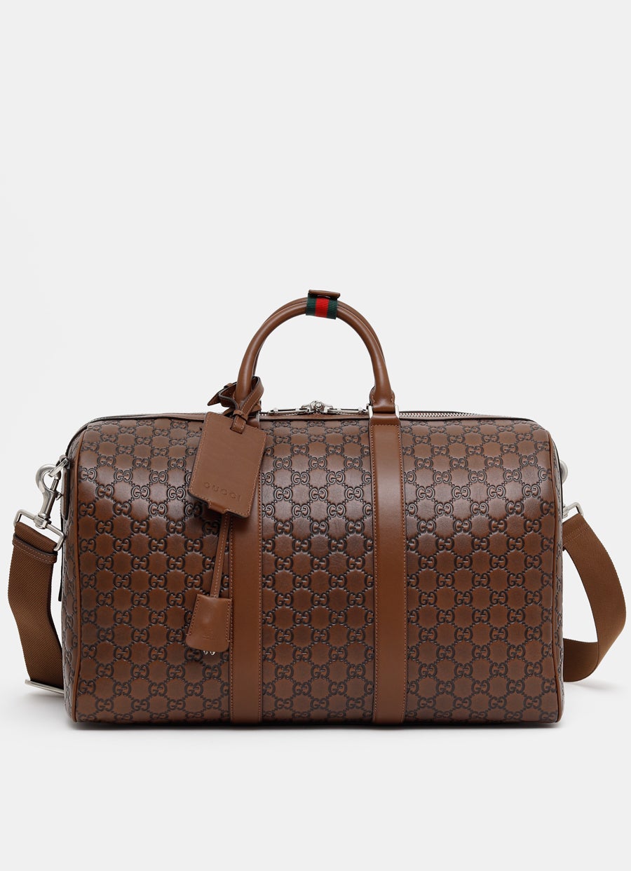 Bolsa de viaje GG Emblem mediana