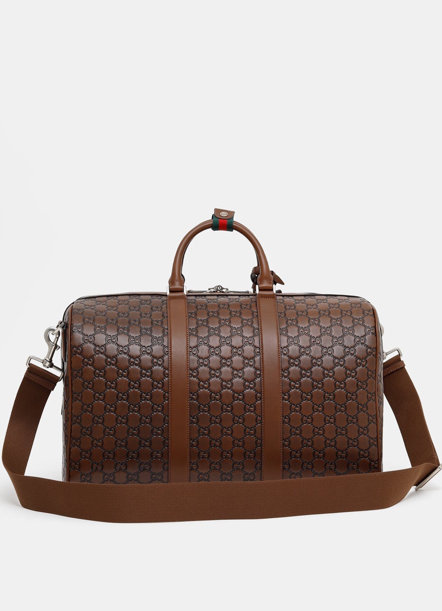Bolsa de viaje GG Emblem mediana