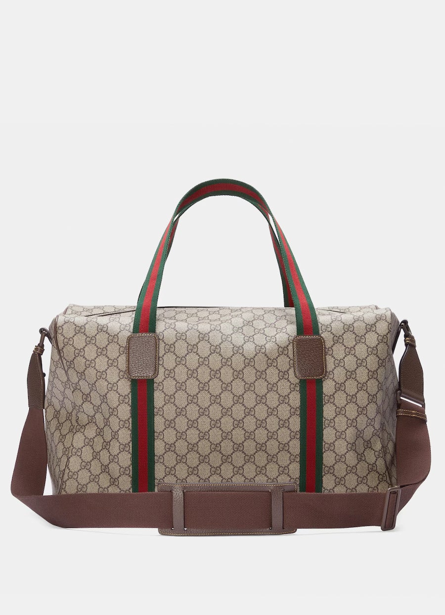 Bolsa de viaje mediana con tribanda Web