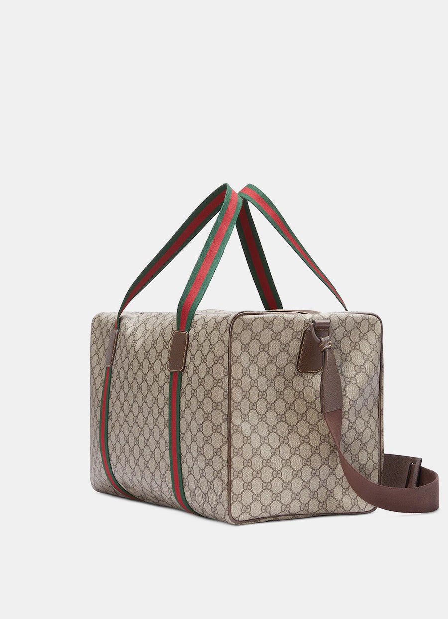 Bolsa de viaje mediana con tribanda Web