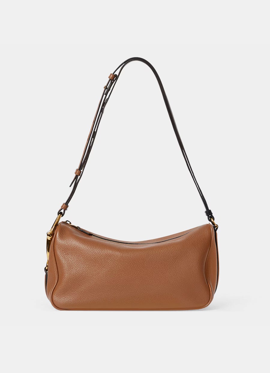 Bolso de hombro Half Horsebit mediano