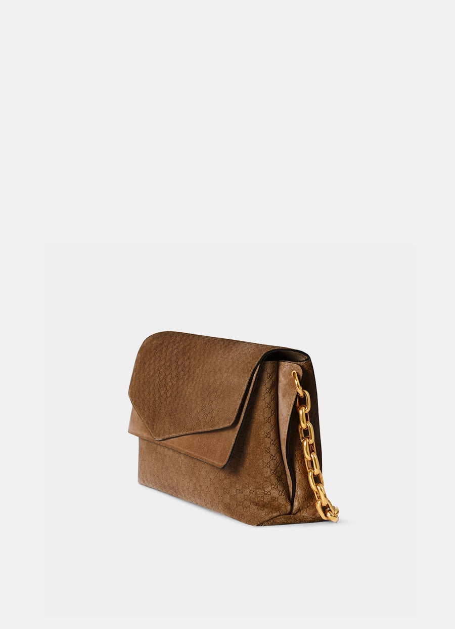 Bolso de hombro con cadena grande