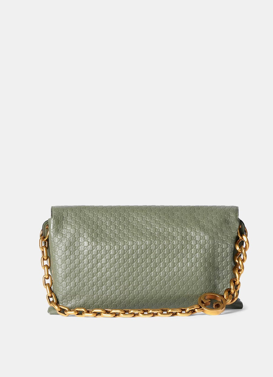 Bolso de hombro con cadena grande