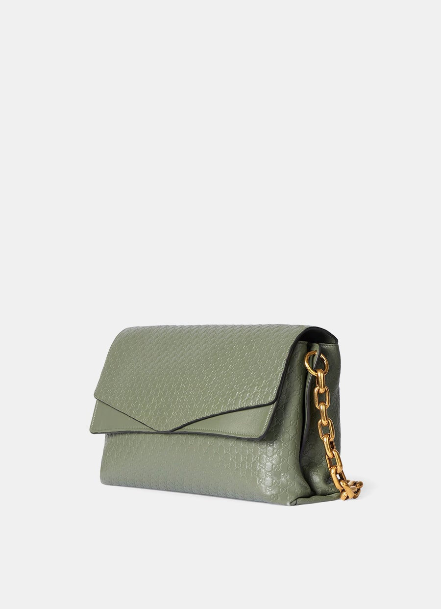 Bolso de hombro con cadena grande