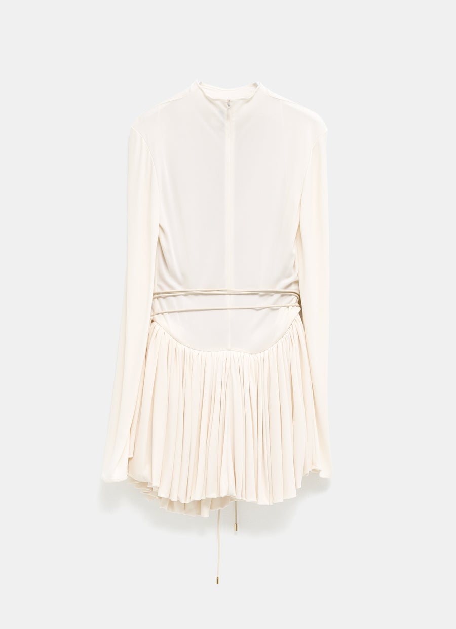 Body con cintura peplum