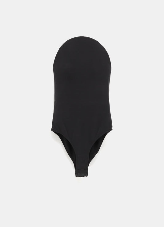 Body curvado de jersey suave