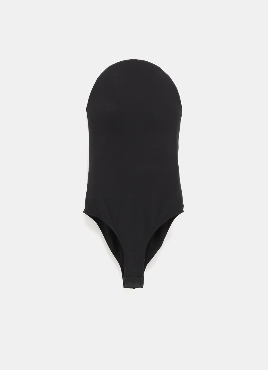 Body curvado de jersey suave