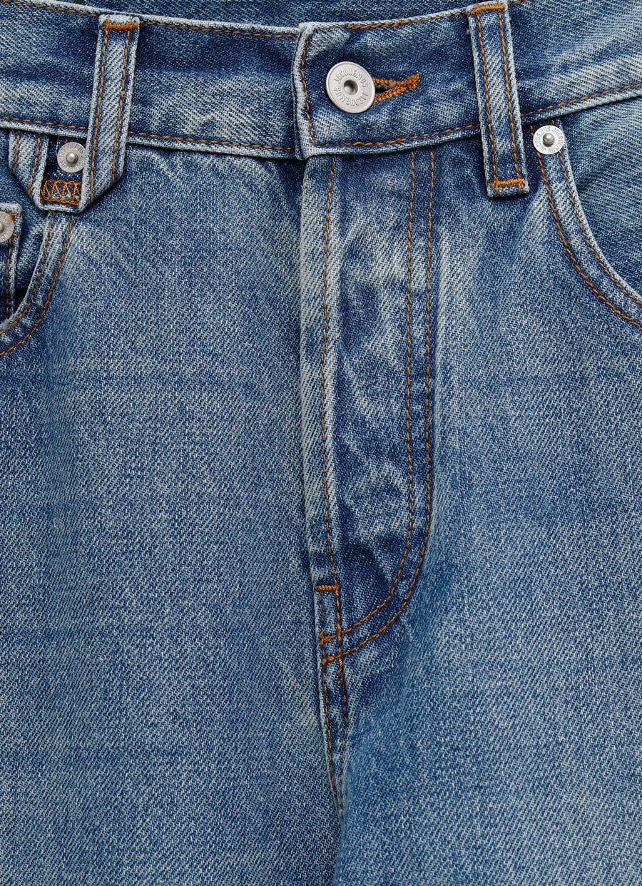 Vaquero recto de-Nîmes para hombre