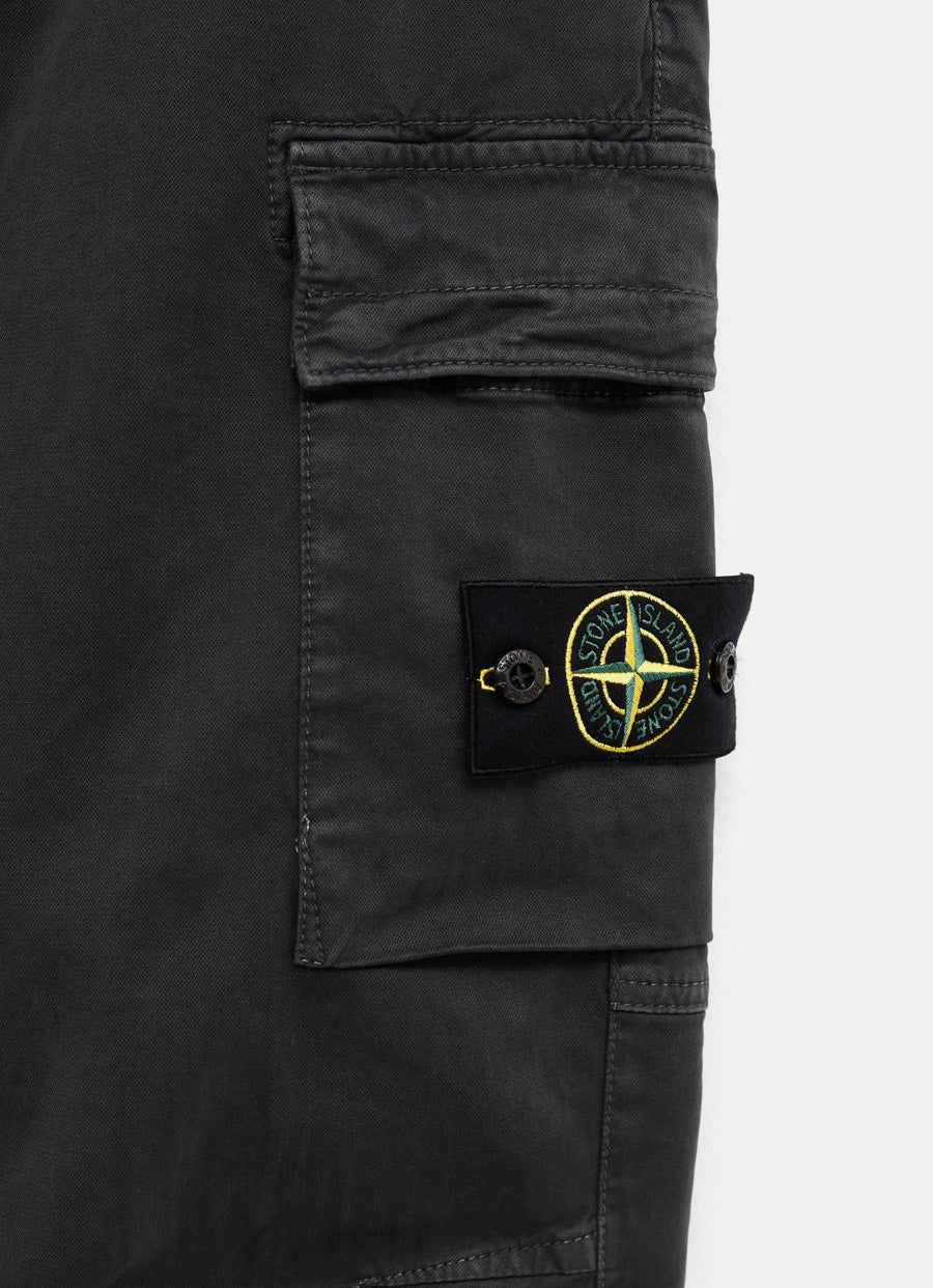 Pantalones con efecto desgastado