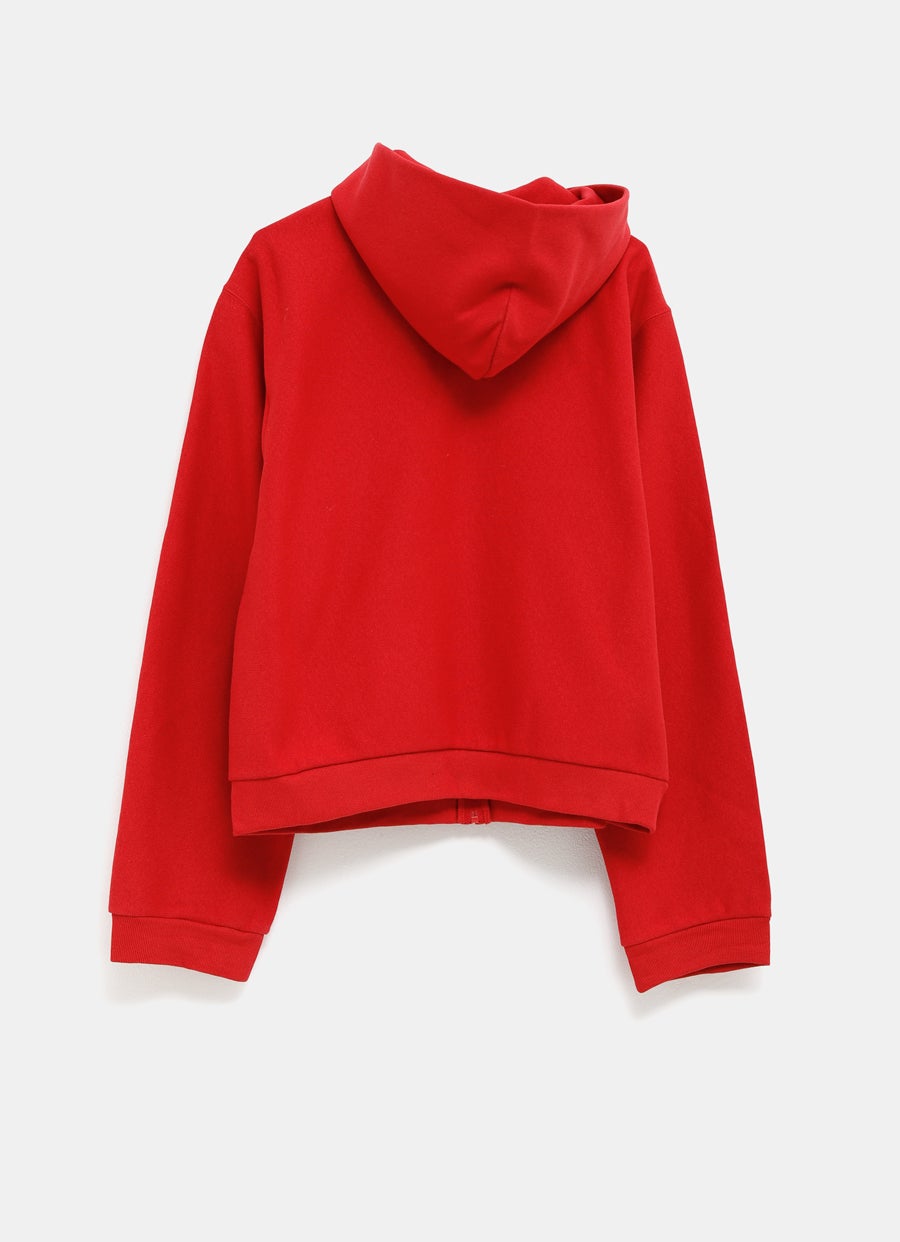 Sudadera clásica con cremallera Laurel para mujer