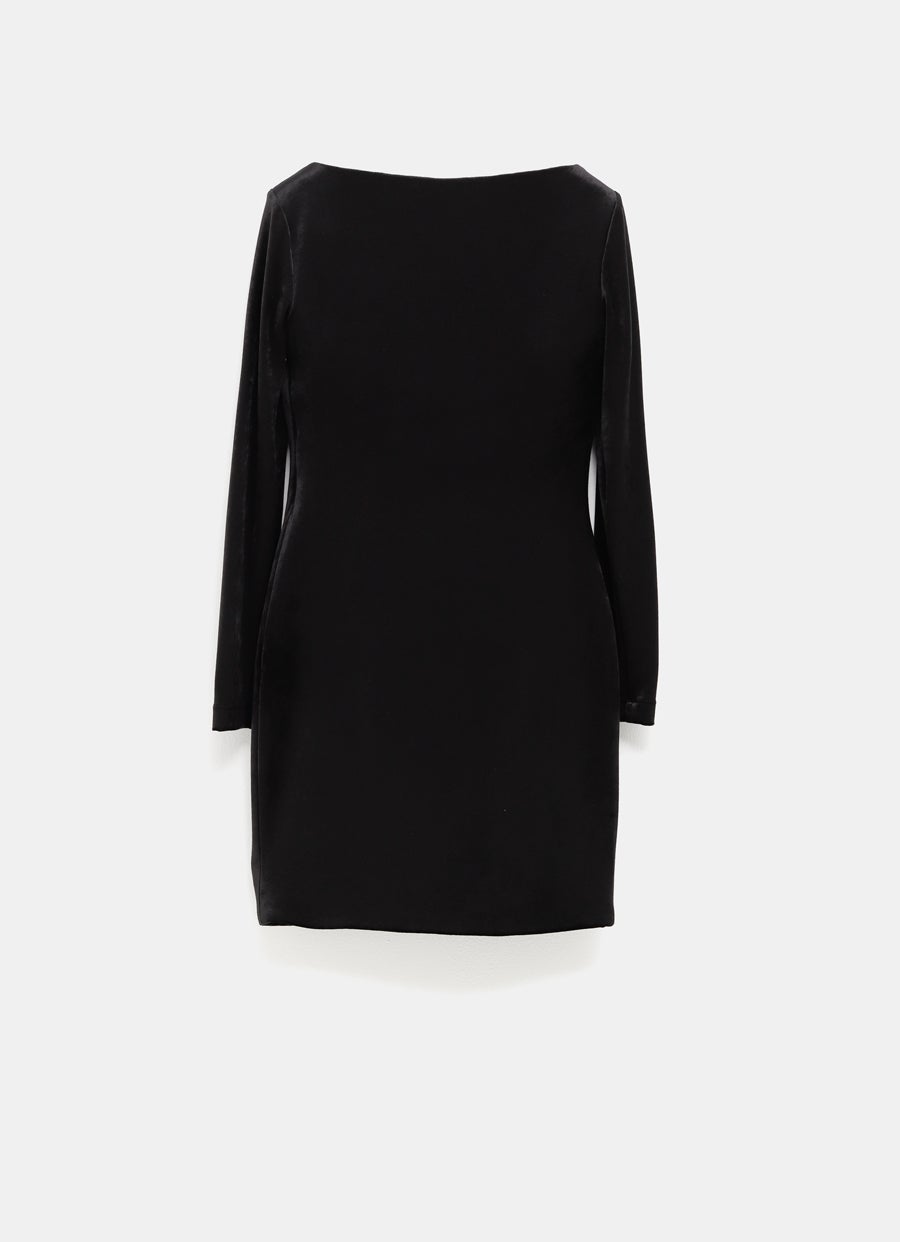 Vestido de escote corazón para mujer