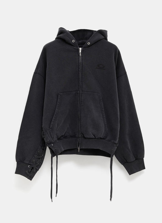 Hoodie con cordones para mujer