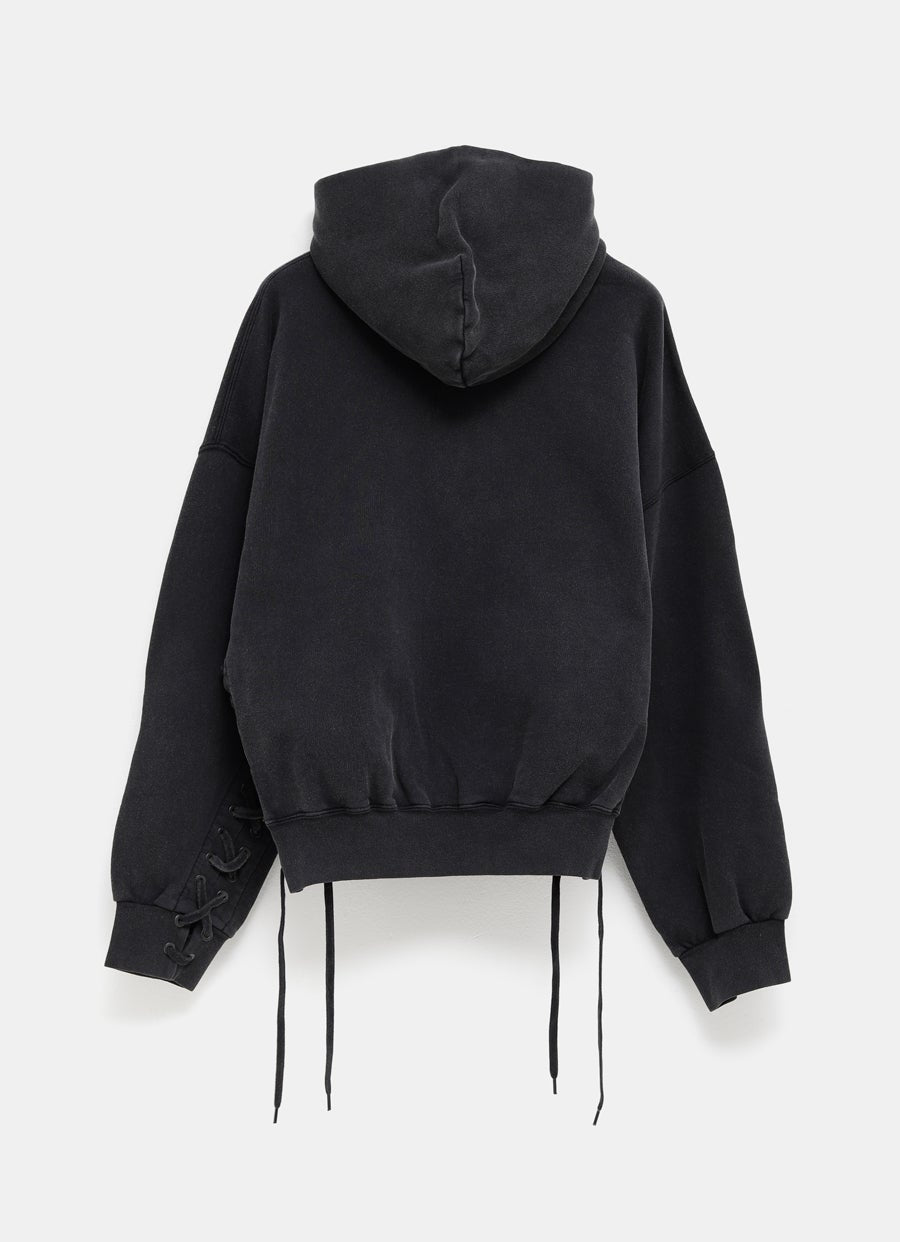 Hoodie con cordones para mujer