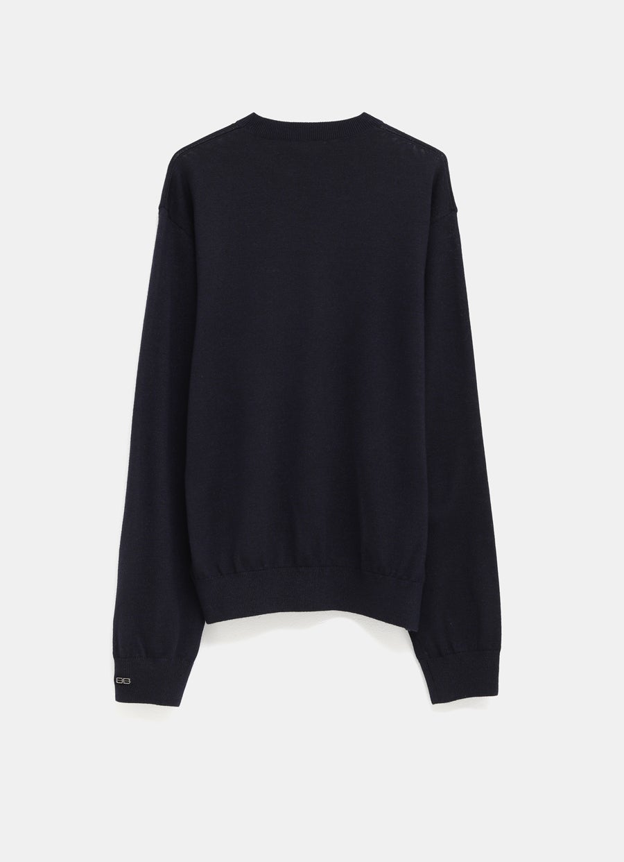 Jersey de cuello redondo para hombre