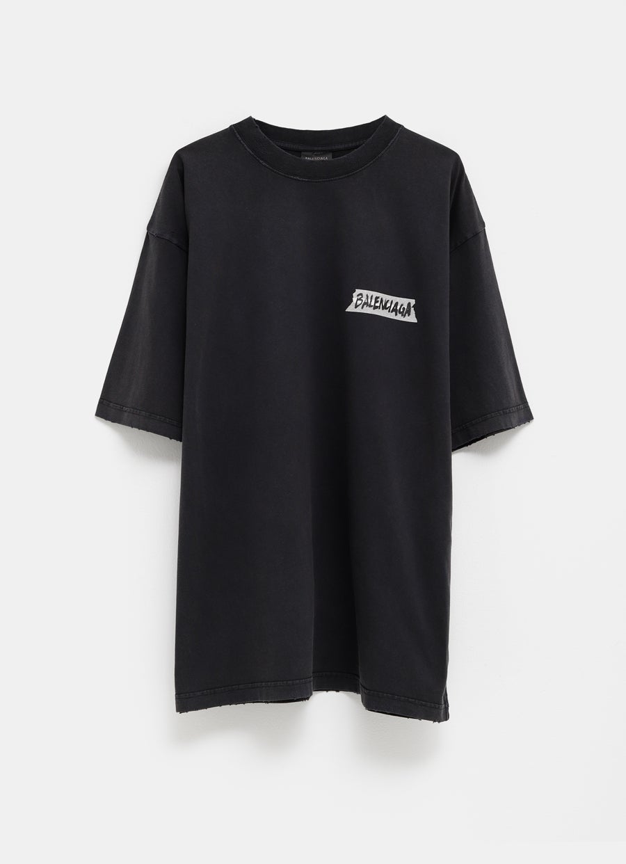 Camiseta con cinta adhesiva para hombre