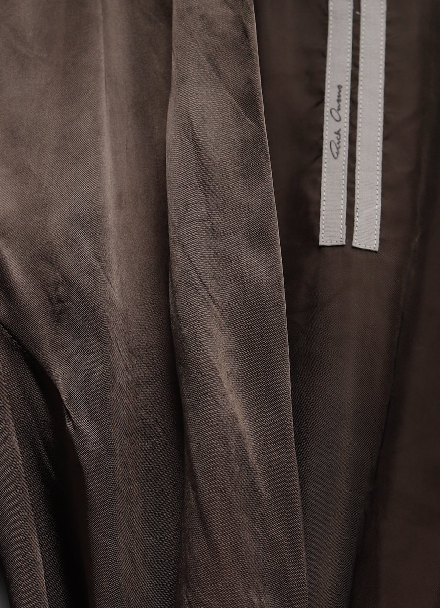 Vestido de noche cruzado