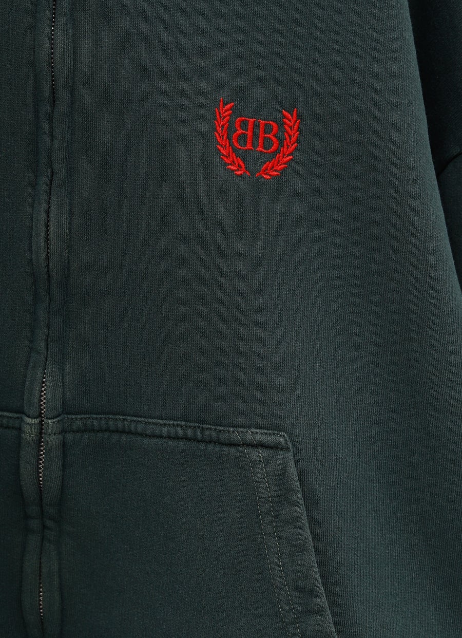 Hoodie con cremallera Regular Fit para hombre