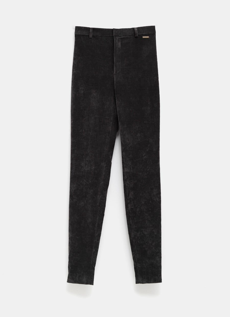 Leggings de terciopelo para mujer