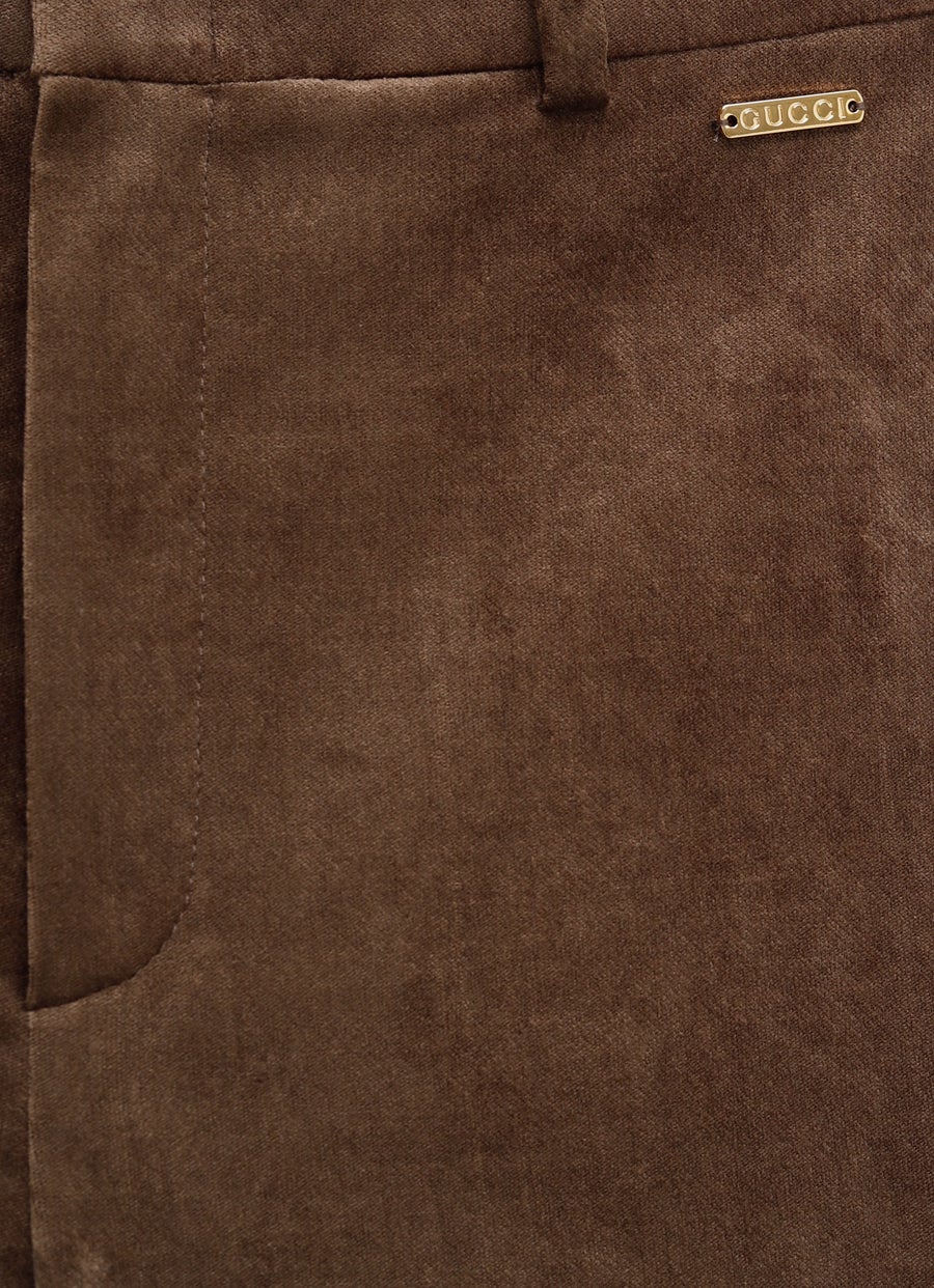 Leggings de terciopelo para mujer