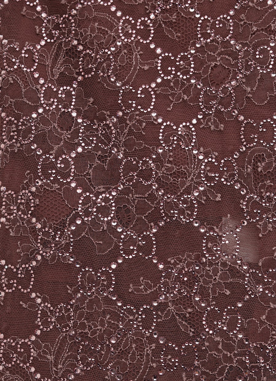 Leggins de tul con cristales GG para mujer